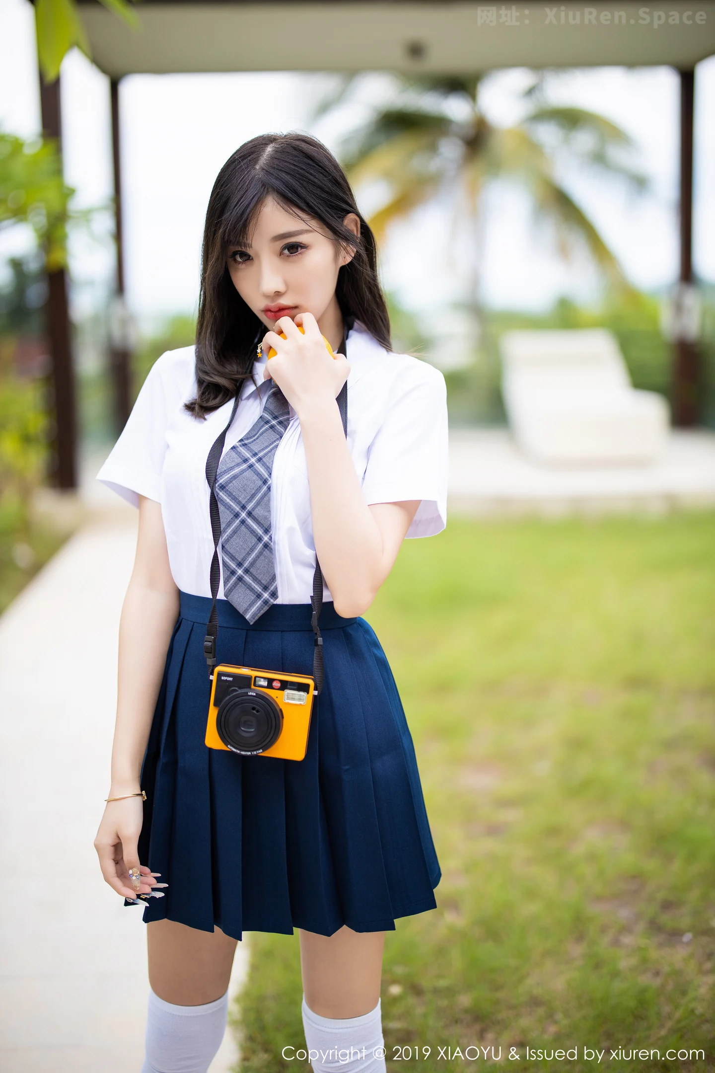 图片[5]-[XiaoYu画语界]Vol.184 女神杨晨晨sugar心愿旅拍清纯学生装半脱露蕾丝内衣诱惑写真73P-秀人网官方网站